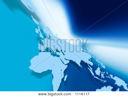 Karte der Welt 6