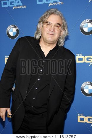Paul Greengrass at the 66th Annual Directors Guild Of America Awards held at the Hyatt Regency Century Plaza in Los Angeles, USA on January 25, 2014.