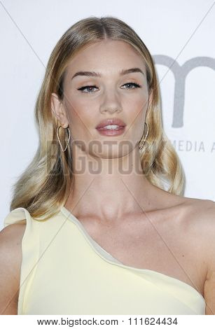 Rosie Huntington-Whiteley at the 2015 EMA Awards held at the Warner Bros. Studios in Burbank, USA on October 24, 2015.
