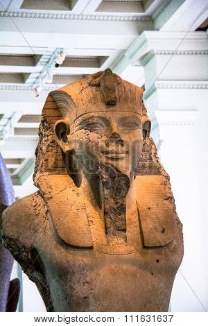 Seated Statue Of Amenhotep III