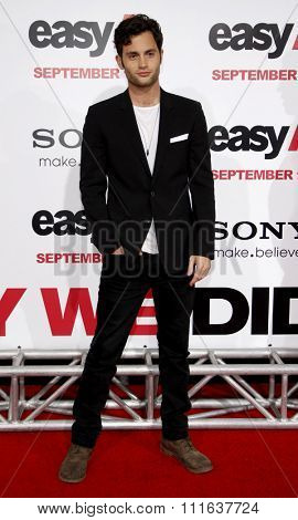 HOLLYWOOD, CALIFORNIA - September 13, 2010. Penn Badgley at the Los Angeles premiere of 