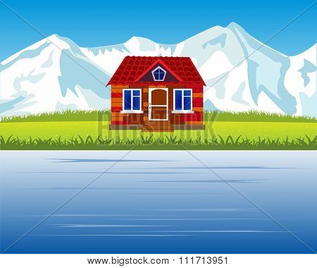 Lodge in mountain high