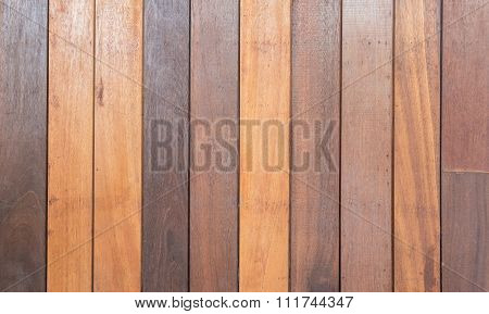 Old Wood Board At The Wall Texture Background
