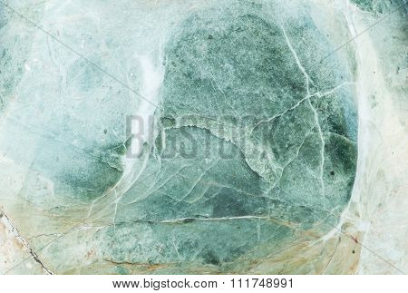 Closeup Surface Of Big Marble Rock For Decoration In The Garden Texture Background