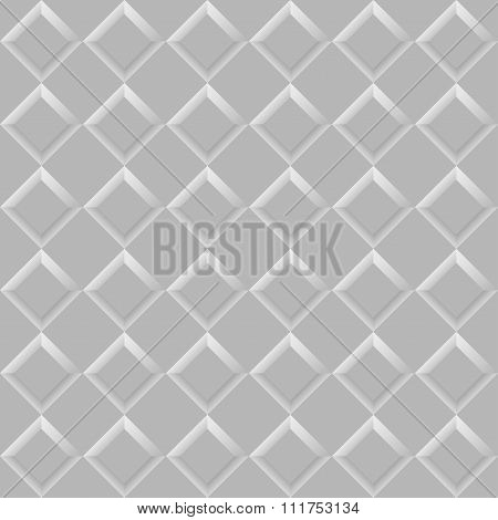 The pattern of rhombuses