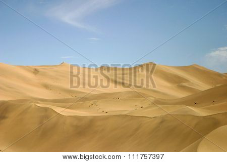 Mingsha Shan (Echo Sand Mountain) in Dunhuang China