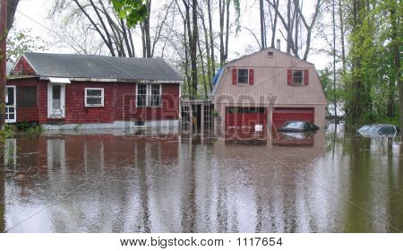 Casa inundada