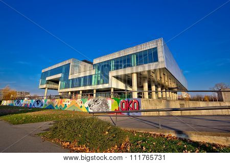 Museum Of Contemporary Art In Zagreb Exterior