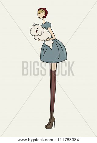 Girl In Beret