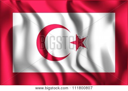 Turkey Variant Flag. Rectangular Shape Icon