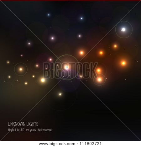 Ufo Unknown Lights.