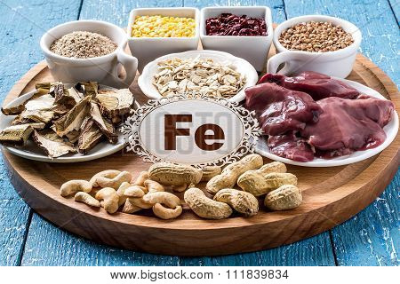 Products Containing Ferrum (fe)