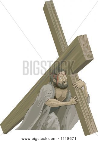 Kristus nesoucí kříž k ukřižování