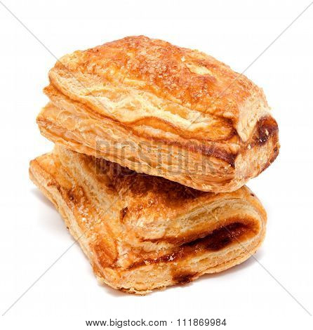 Fresh Puff Pastries Isolated