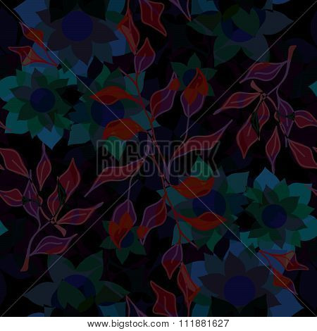 Floral seamless pattern
