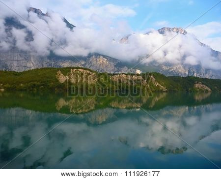 Mountains Reflected In The Lake