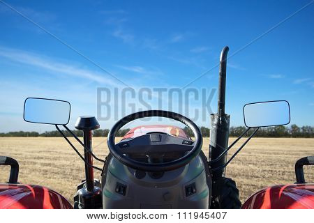 Riding On A Tractor