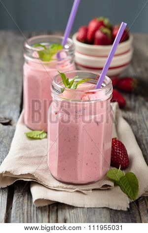 Strawberry Milkshake.
