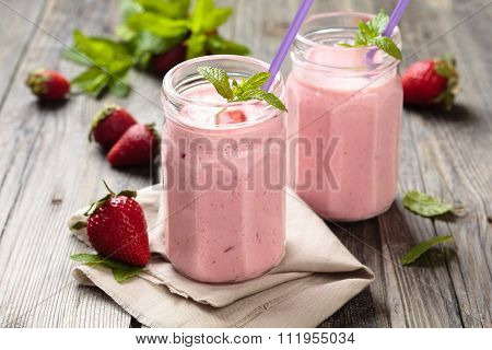 Strawberry Milkshake.