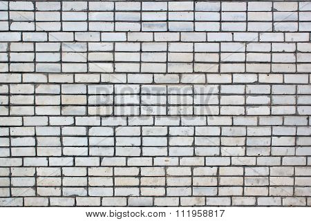 White Silicate Brick Wall
