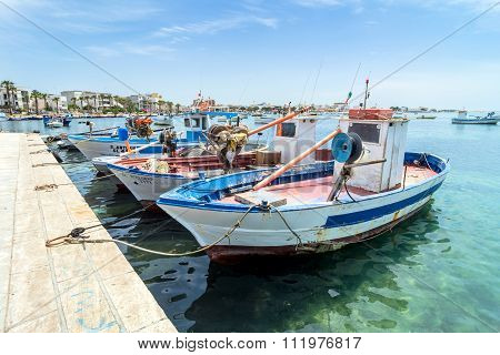 Porto Cesareo Coastline In Ionian Coast, Italy
