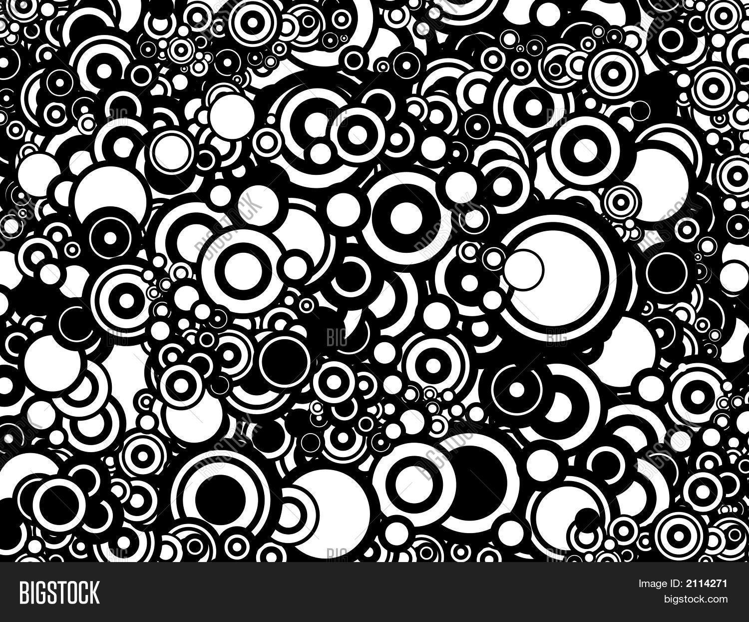 Black White Circles Image & Photo (Free Trial) Bigstock