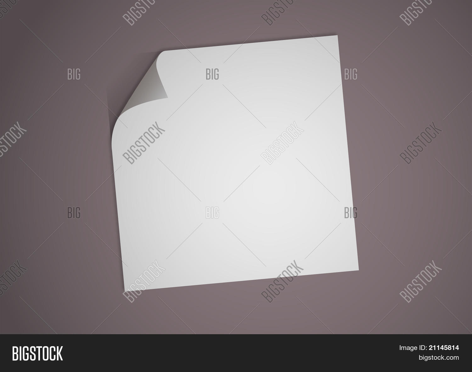Dogeared Paper Vector & Photo (Free Trial) Bigstock