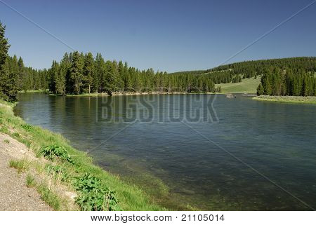 Fiume di Yellowstone