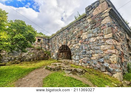 Suomenlinna Or Sveaborg Fortress Built On Six Islands. Helsinki. Finland.