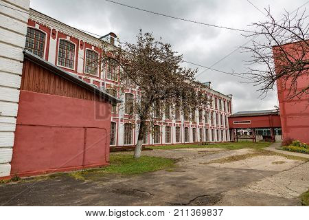 Brick Architecture Of Old Weaving Manufactures