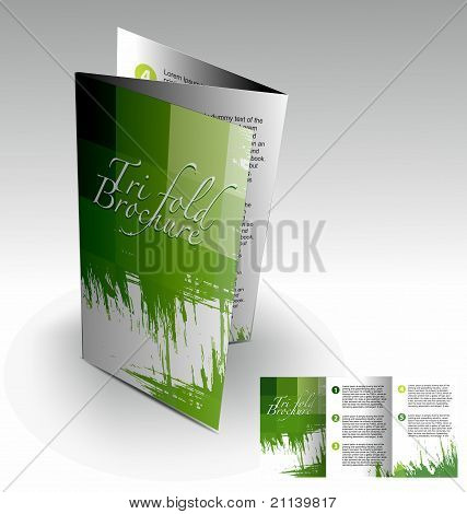 Trippelvikt broschyr Design