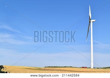 Wind farm in Serbia - renewable energy