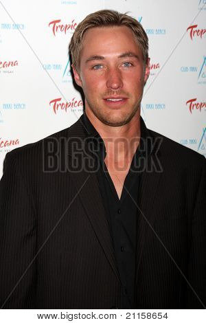 LAS VEGAS - JUN 18:  Kyle Lowder arriving at the Innovative Artists Pre-Emmy Party at Nikki Beach at the Tropicana Hotel on June 18, 2010 in Las Vegas, NV.