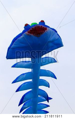 Blue Kite That Is Flying