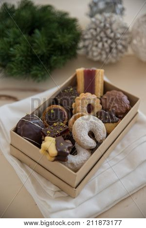 bunch of home made cookies for christmas