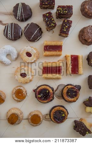 bunch of home made cookies for christmas