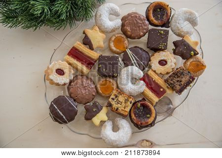 bunch of home made cookies for christmas