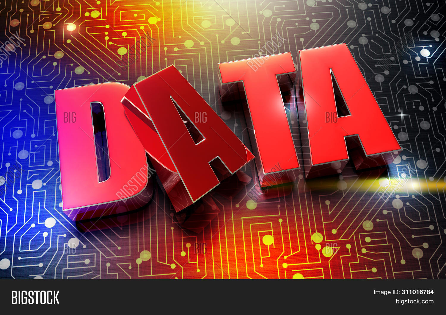 Data Text 3d.data Text Image & Photo (Free Trial) | Bigstock