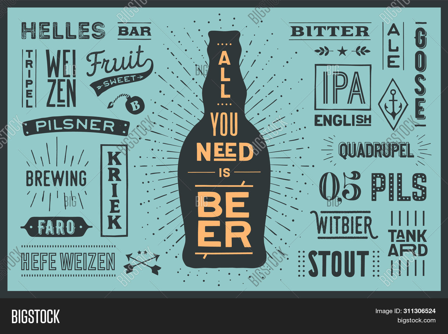 Beer Poster Banner Image Photo Free Trial Bigstock