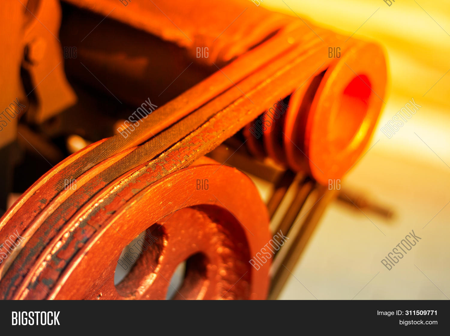 Alternator Belt Pulley Image & Photo (Free Trial) Bigstock