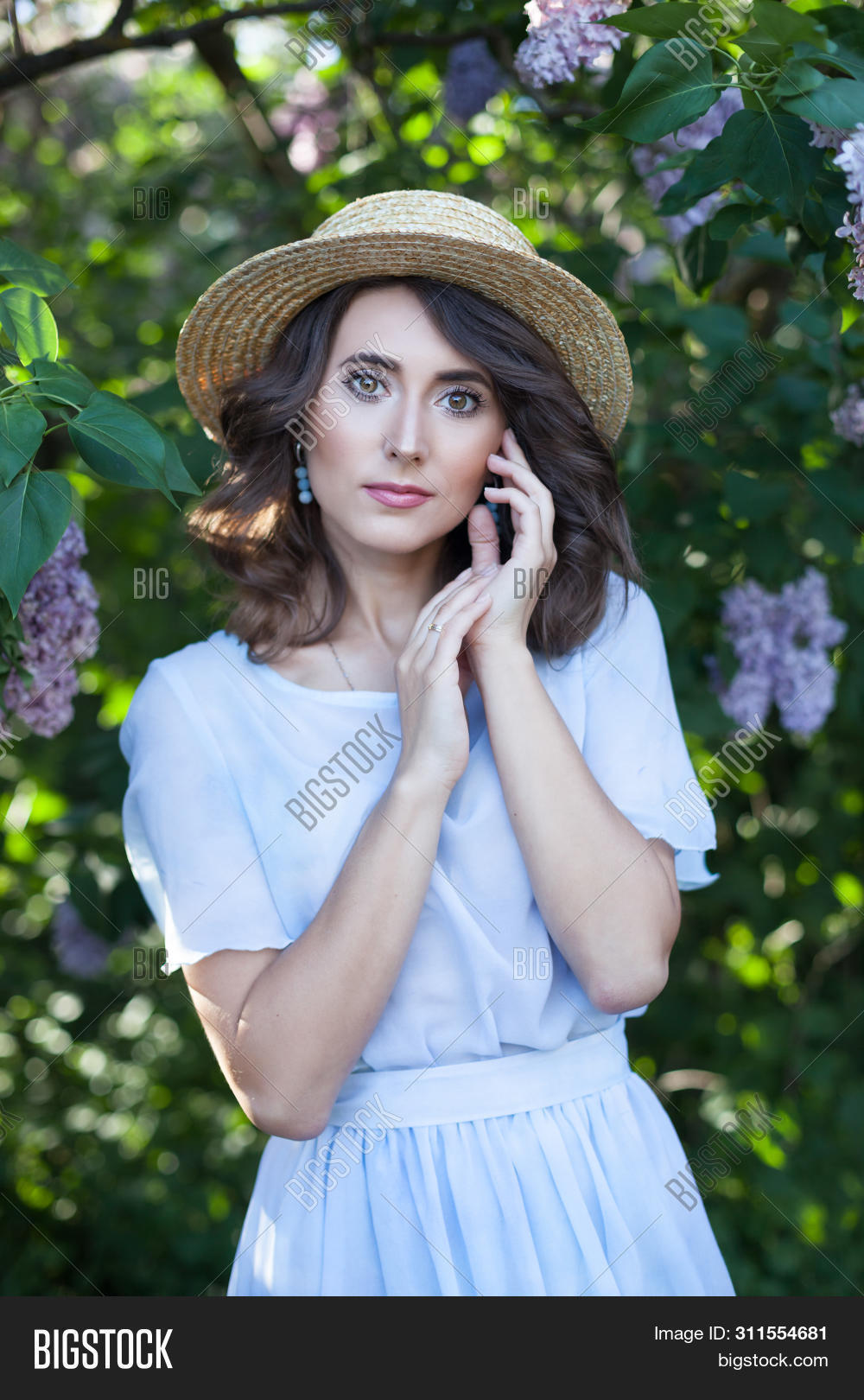 Girl Clear Skin Wavy Image & Photo (Free Trial) | Bigstock