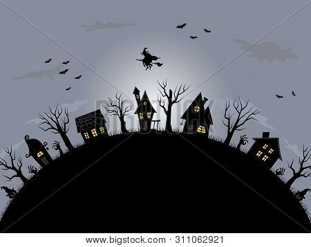 Halloween Background Vector Photo Free Trial Bigstock