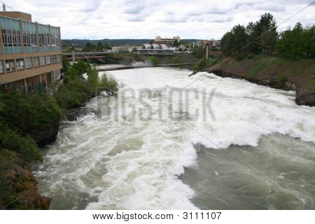 Spokane River In May