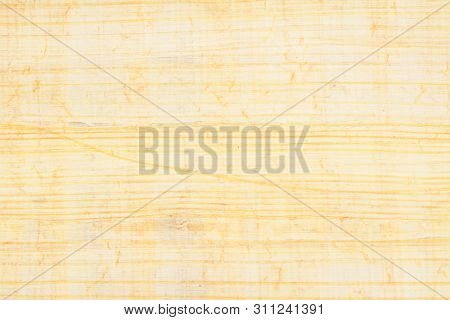 Real Egypt Papyrus Paper Diagonal Background And Texture Number 32. Close Up Macro.
