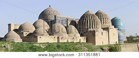 The Upper Part Of The Buildings Form A Group Of Domes. The Eastern Part Of The Memorial.