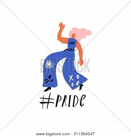 Gay Pride Lgbt Concept Vector Illustration. Clipart Eps.