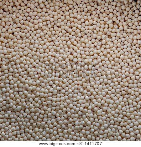 Couscous Is A Maghrebi Dish Of Small Steamed Balls Of Crushed Durum Wheat Semolina - Food Texture Or