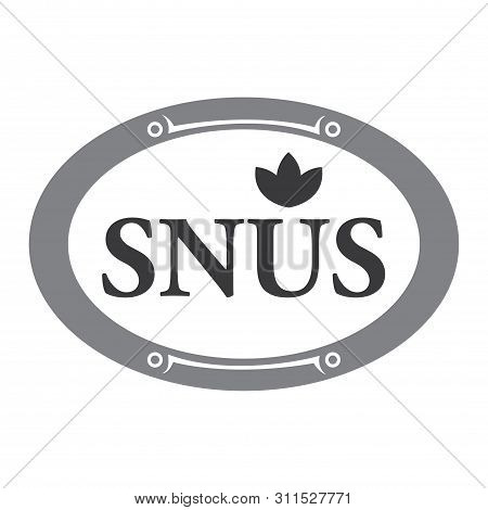 Vector Logo Of Snuff And Chewing Tobacco