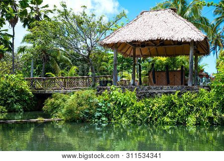 Ohahu Island, Hawaii,  The Irrepressible Nature Of The Polynesian Center In The North East Area Of T