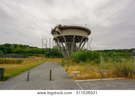 Dinslaken, Germany - 15/07/2019: Industrial Heritage At 